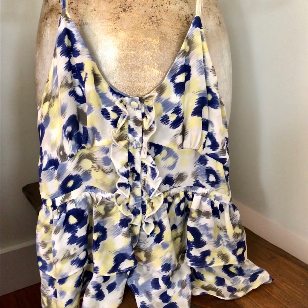 Parker 100% silk cami with adjustable straps